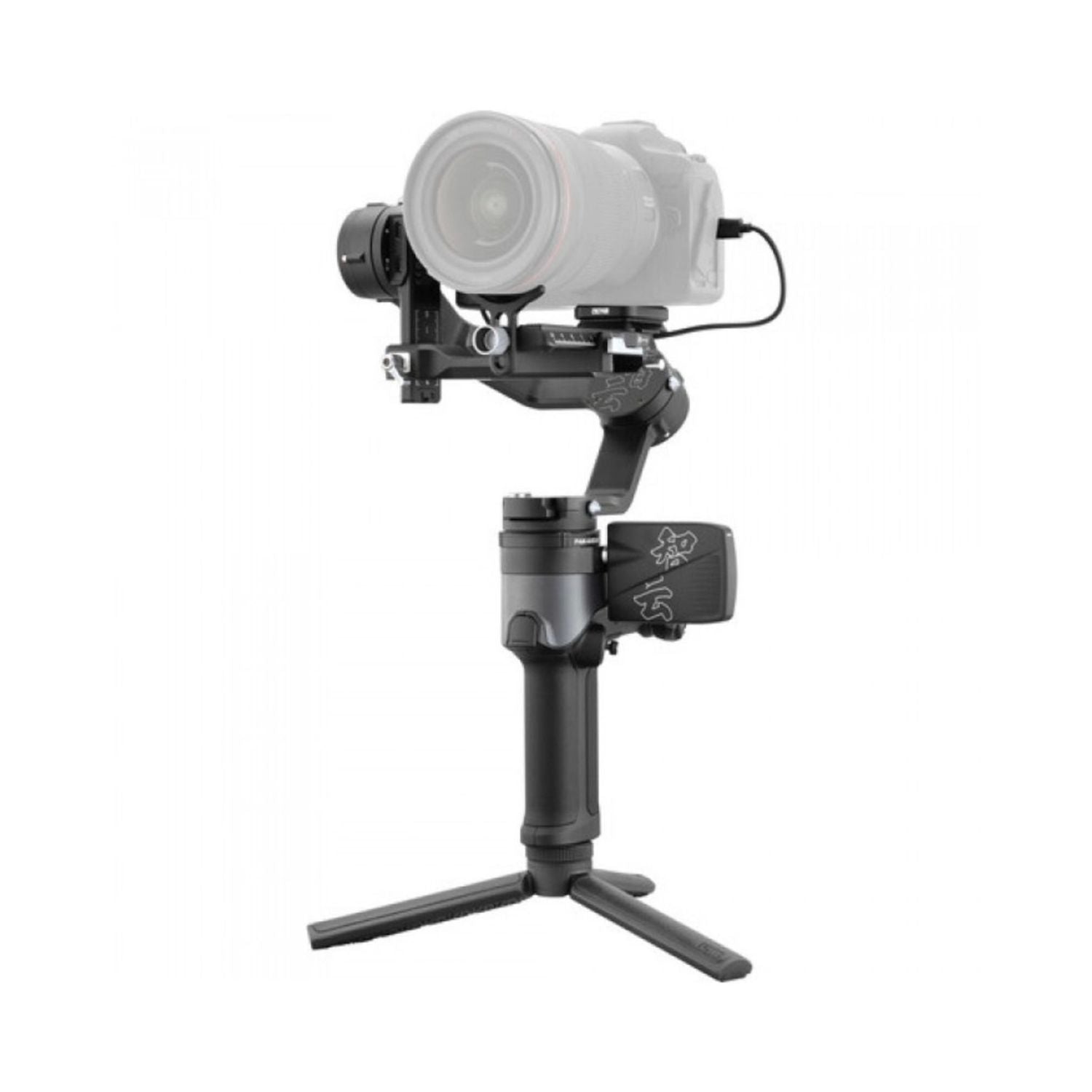 Weebill-2 3-axis gimbal stabilizer with rotating touchscreen display and camera mount